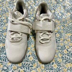 Reebok White/Grey Legacy Lifters